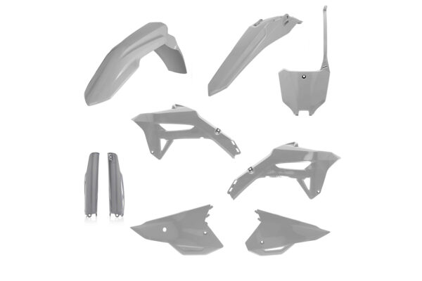 Acerbis Plastik Full Kit passend für Honda CRF450 2021 – 2024 und CRF250 2022 – 2024 Grau