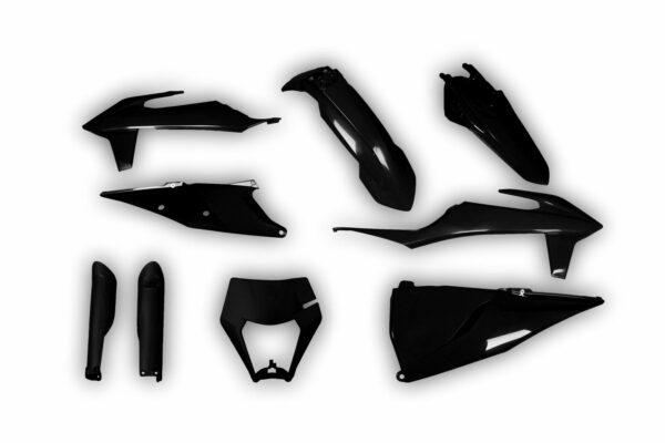 Acerbis Plastik Full Kit passend für KTM EXC EXCF 2020 – 2023 Schwarz