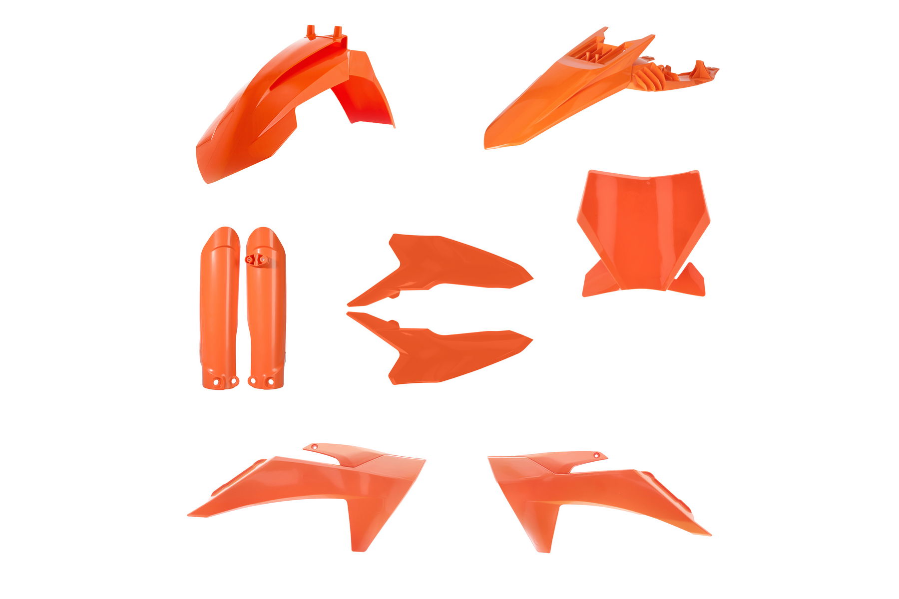 Acerbis Plastik Full Kit passend für KTM SX65 2024 – 2026 Orange