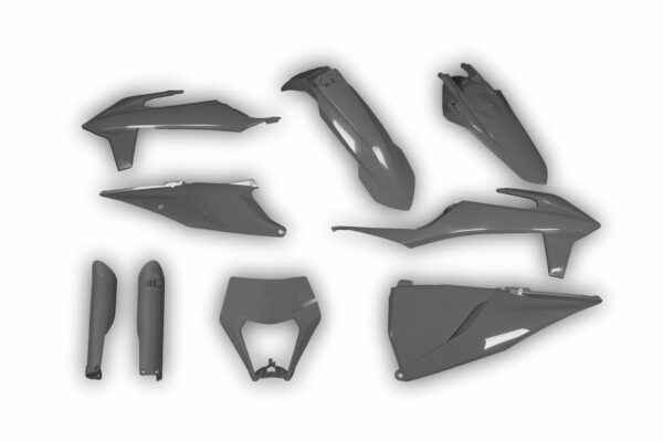Polisport Plastik Full Kit passend für KTM EXC EXCF 2020 – 2023 Anthrazit