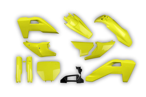 Racetech Plastik Full Kit passend für Husqvarna TC / FC 2025 –2026 Gelb
