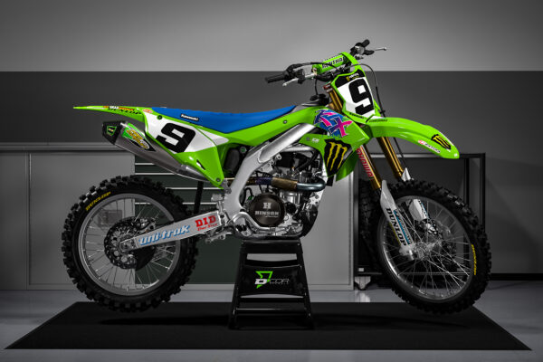 Dekor Monster Energy 2023 Retro Edition passend für Kawasaki