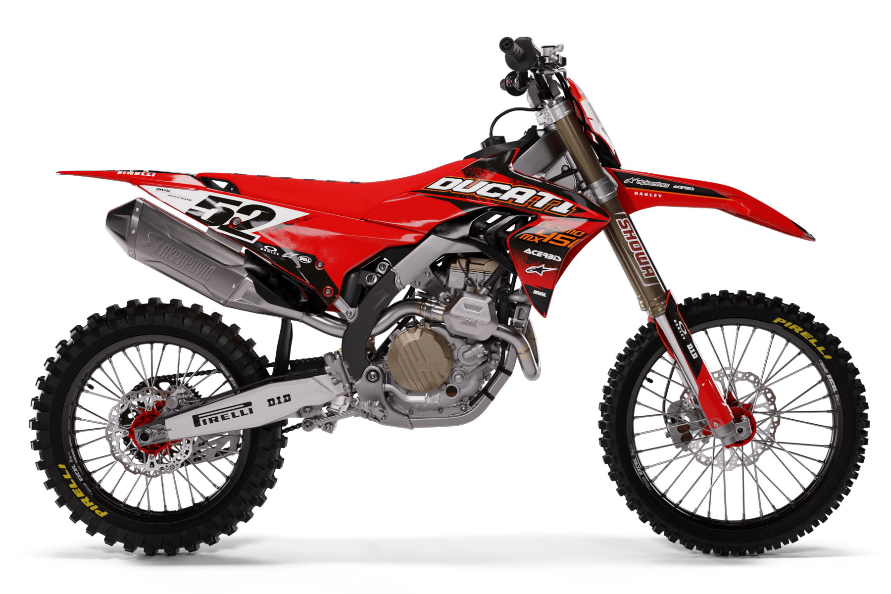 Dekor Factory Kracer Limited Edition passend für Ducati Desmo Dekor Factory Kracer Limited Edition passend für Ducati Desmo – Bild 1