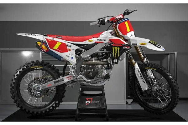 Dekor Monster Energy | Star Racing 2025 Retro Edition V2 passend für Yamaha
