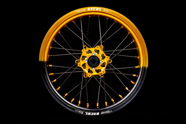 Supermoto Radsatz Excel G2 Series mit 50/50 Fadeübergang