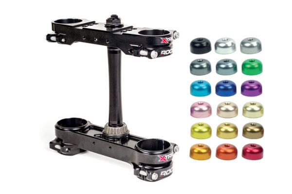 Xtrig Gabelbrücke Rocs Supermoto passend für Husqvarna TE / FE 2024 – 2026 in Wunschfarbe eloxiert