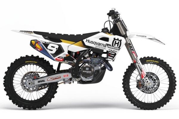 Dekor Factory Exciting Gold Limited Edition passend für Husqvarna