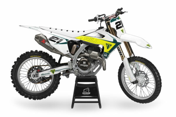 Dekor Factory Fliek White Limited Edition passend für Triumph