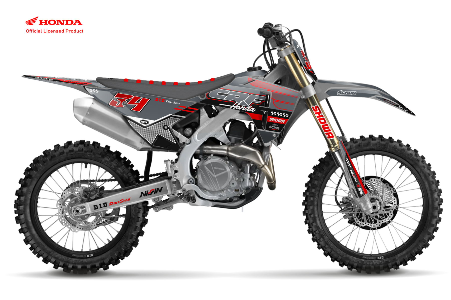 Dekor Factory Goldwing Grey Limited Edition passend für Honda