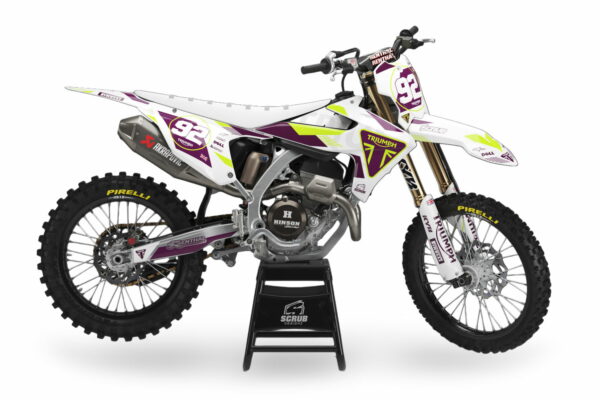 Dekor Factory Jusky White Limited Edition passend für Triumph