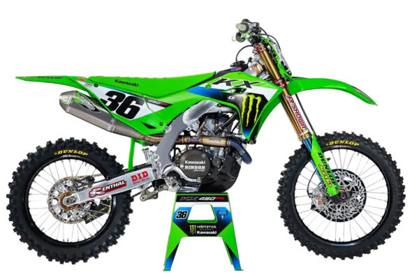 Dekor Monster Energy 2026 passend für Kawasaki