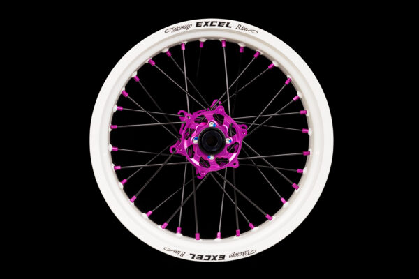 Excel Felgensatz G2 Series | Supermoto Felgen | Weiß – Lila