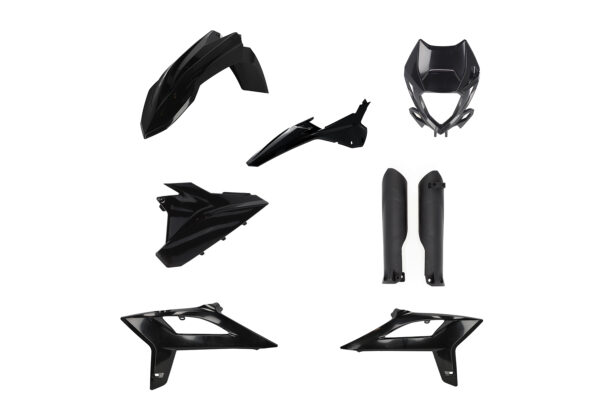 Acerbis Plastik Full Kit passend für Beta RR und Beta RR Racing 2020 – 2022 Schwarz