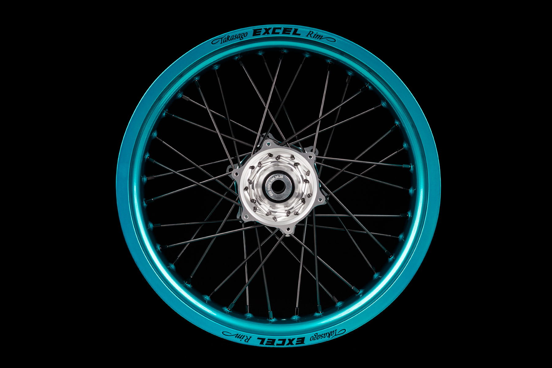 Supermoto Radsatz von Haan Wheels Candy Türkis