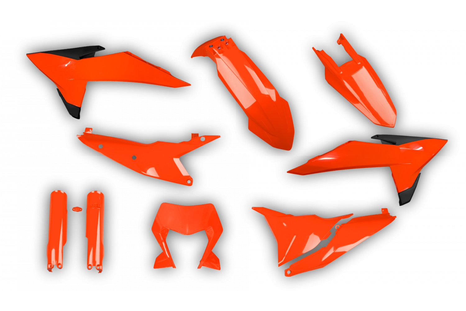 Acerbis Plastik Full Kit passend für KTM EXC EXCF 2026 Orange Acerbis Plastik Full Kit passend für KTM EXC EXCF 2026 Orange – Bild 1