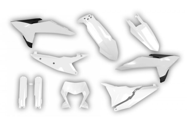 Acerbis Plastik Full Kit passend für KTM EXC EXCF 2026 Weiß