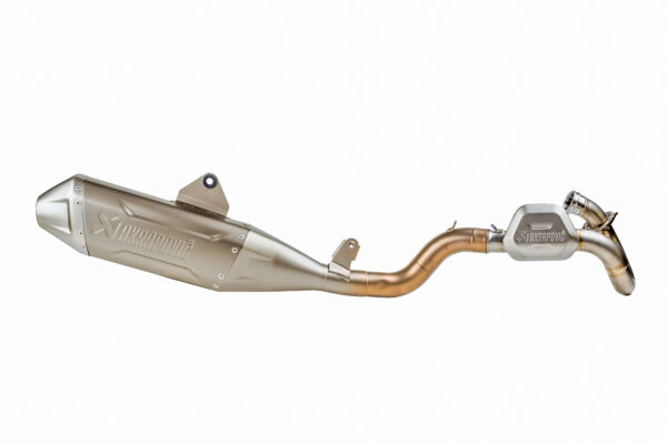 Akrapovic Auspuffanlage Evolution Line aus Titan passend für Ducati Desmo 450 MX 2025 – 2026
