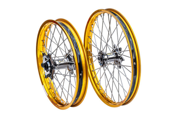 Excel Felgensatz Haan Wheels Motocross Felgen Gold Titan