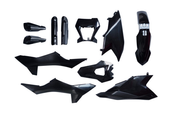 Plastik Full Kit passend für KTM 690 Enduro R 2025 – 2026 Schwarz