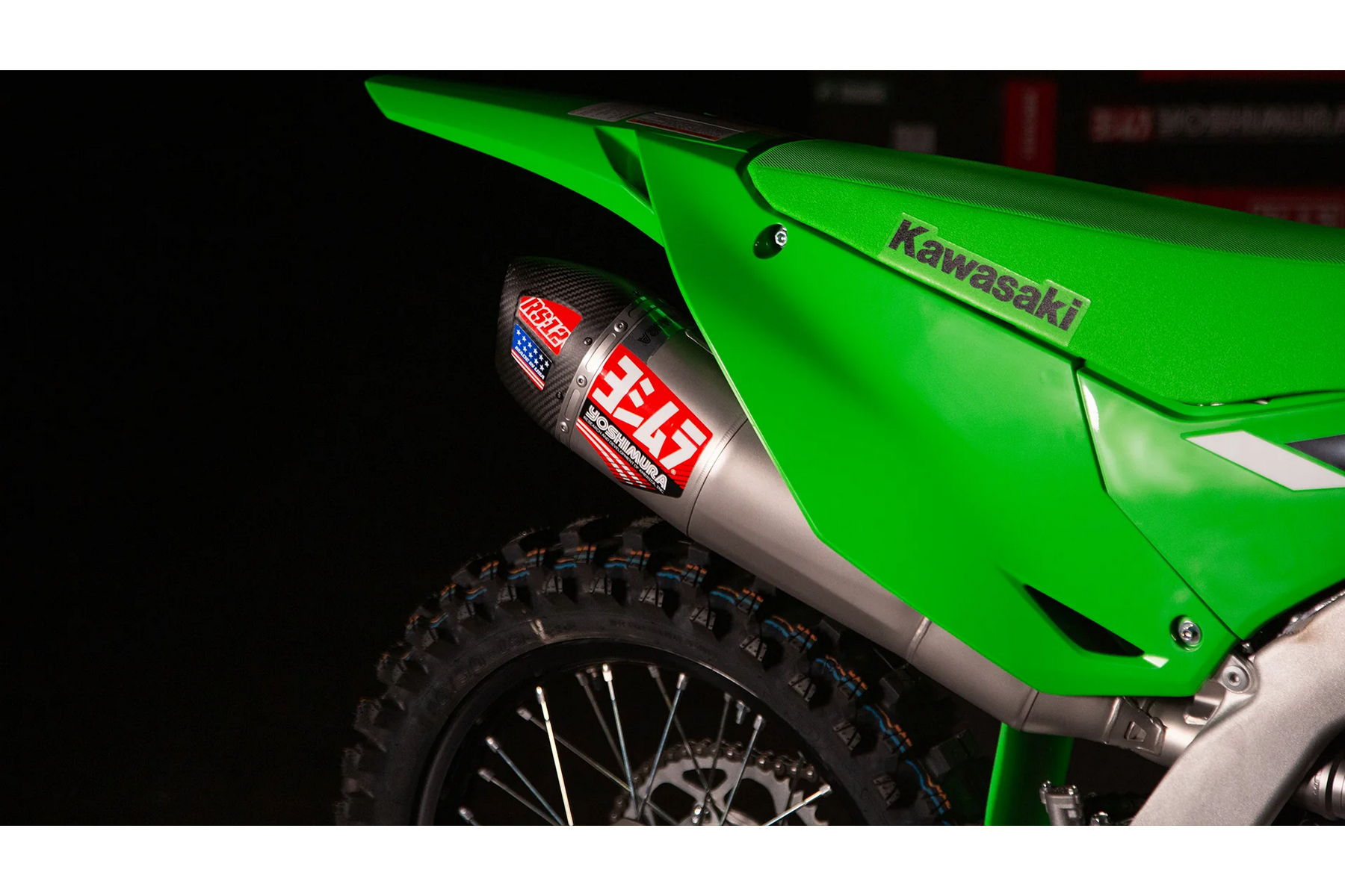 Yoshimura Auspuffanlage RS-12 aus Edelstahl passend für Kawasaki KXF250 2025 – 2026-2