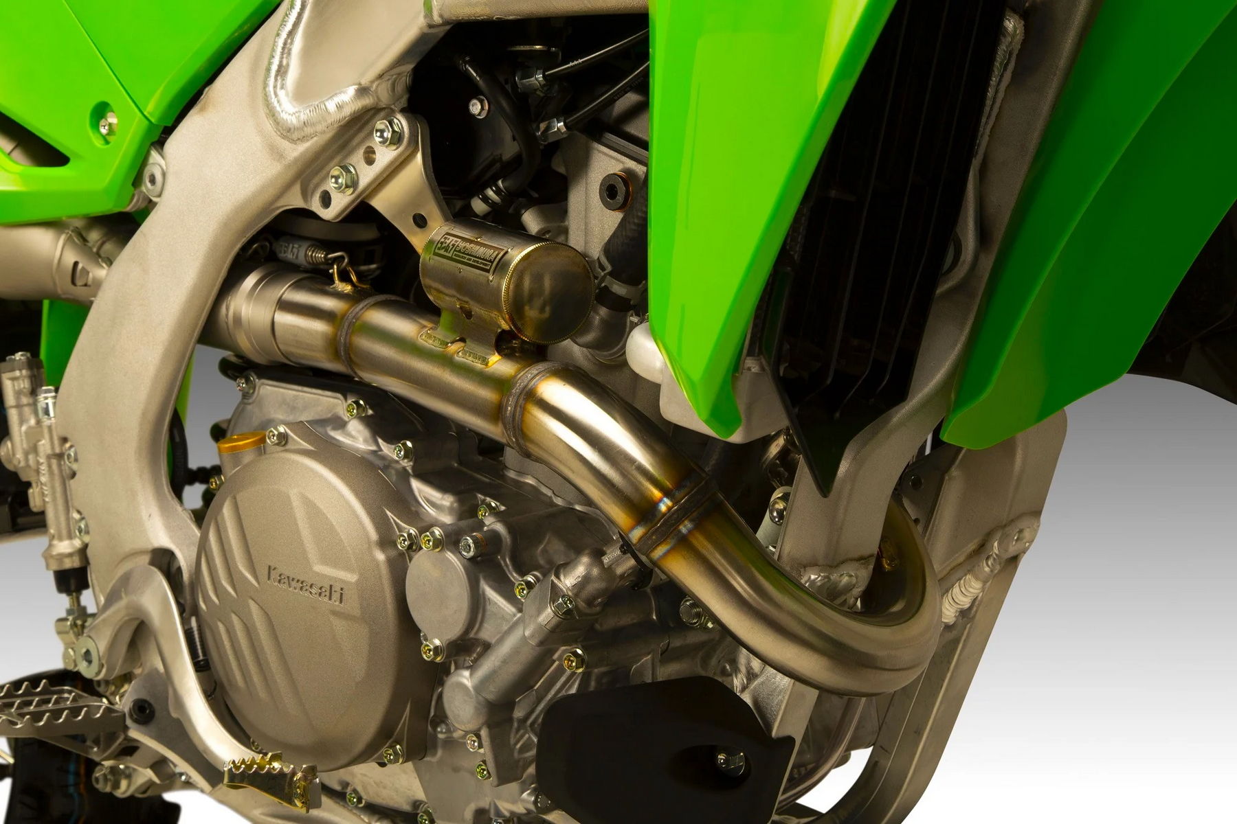 Yoshimura Auspuffanlage RS-12 aus Edelstahl passend für Kawasaki KXF250 2025 – 2026 – Bild 3