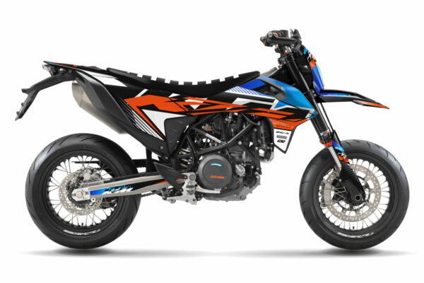 Dekor Factory Link Blue passend für KTM 690 SMC R