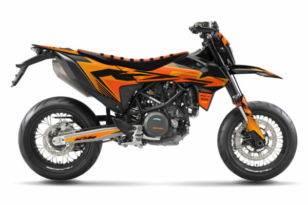 Dekor Factory Link Orange passend für KTM 690 SMC R