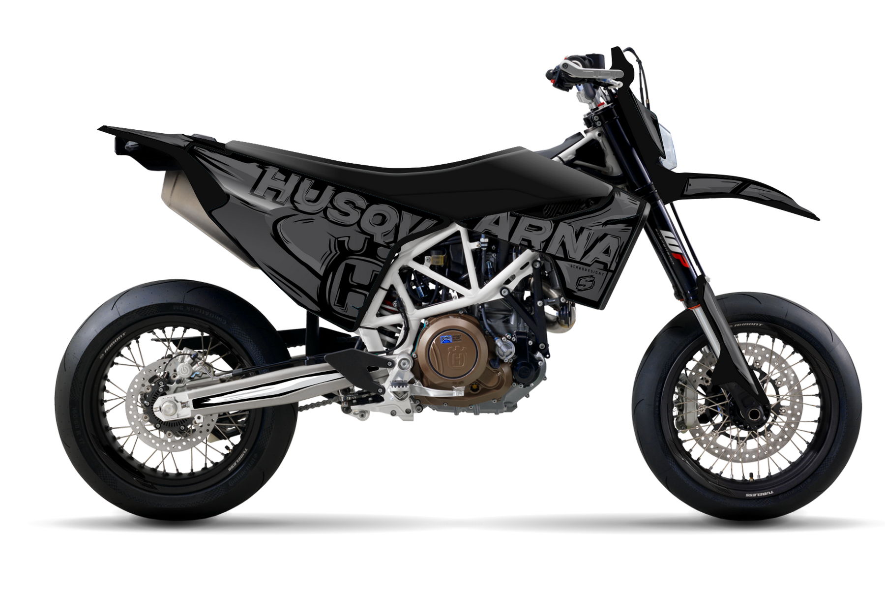 Dekor Factory Mineral Black passend für Husqvarna 701 Supermoto-1 Dekor Factory Mineral Black passend für Husqvarna 701 Supermoto – Bild 1