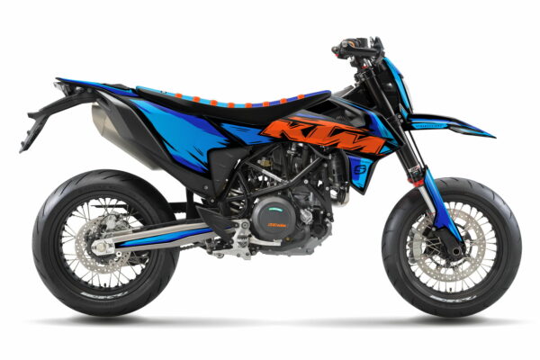 Dekor Factory Mineral Blue passend für KTM 690 SMC R