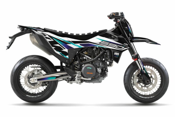 Dekor Factory Slay White passend für KTM 690 SMC R