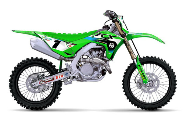 Dekor Factory Team Romain Febvre Edition passend für Kawasaki