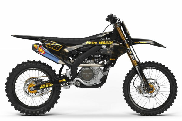 Dekor Metal Mulisha Gold Smoke – Premium Custom Dekor lieferbar für alle Marken