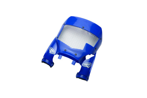 Cycra Number Plate Stadium Vented Fits Yamaha YZF450 2023 &ndash; 2026 and YZF250 2024 &ndash; 2026 Blue