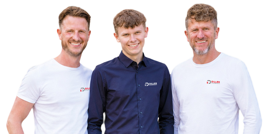 Christian, Fabian und Patrick Diller — persönliche Beratung