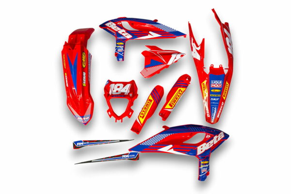 Dekor Beta Auf Plastiks Beklebt Fuer Mx Und Enduro Modelle 10