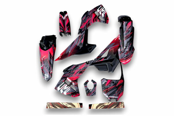 Dekor Honda Auf Plastiks Beklebt Fuer Mx Und Enduro Modelle 06