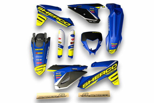 Dekor Sherco Auf Plastiks Beklebt Fuer Mx Und Enduro Modelle 03