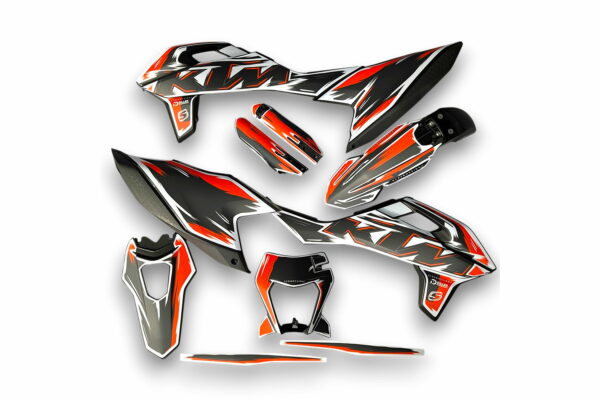 Dekor Auf Plastiks Beklebt Passend Fuer Ktm 690 Smc R 08
