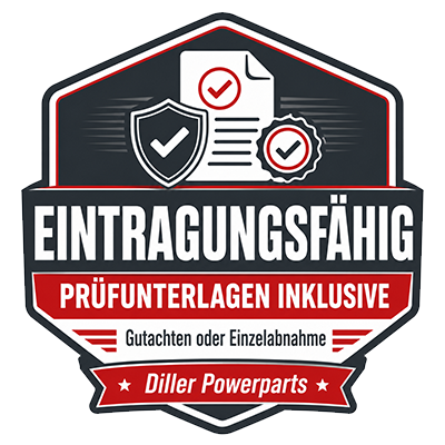 eintragbare-felgen-mit-gutachten Diller Eintragung Gutachten Felgen Zertifikat Siegel Einzelabnahme