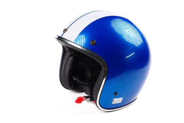 Afx Motorrad Jethelm Fx–76 Blau In Größe L
