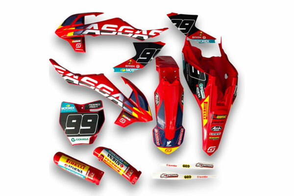 Decor Gas Gas On Plastics Adhered For Mx And Enduro Models 07
