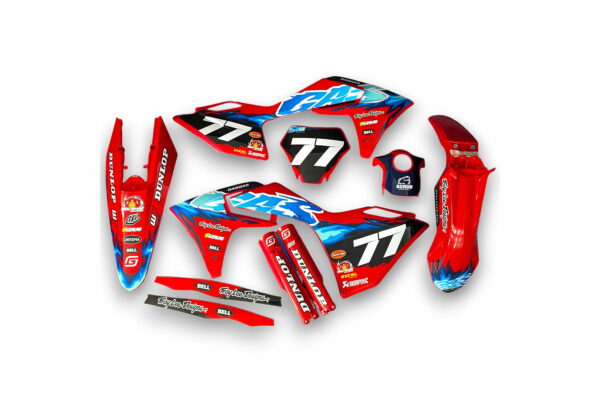 Dekor Gas Gas Auf Plastiks Beklebt Fuer Mx Und Enduro Modelle 08
