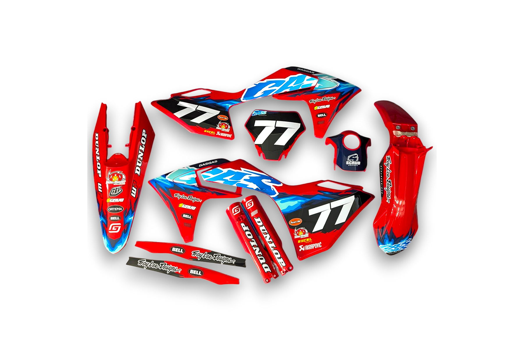Dekor Gas Gas Auf Plastiks Beklebt Fuer Mx Und Enduro Modelle 08 Dekor Gas Gas Auf Plastiks Beklebt Fuer Mx Und Enduro Modelle 08