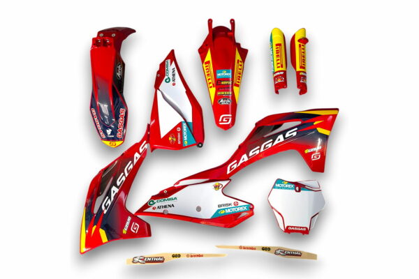 Dekor Gas Gas Auf Plastiks Beklebt Fuer Mx Und Enduro Modelle 12