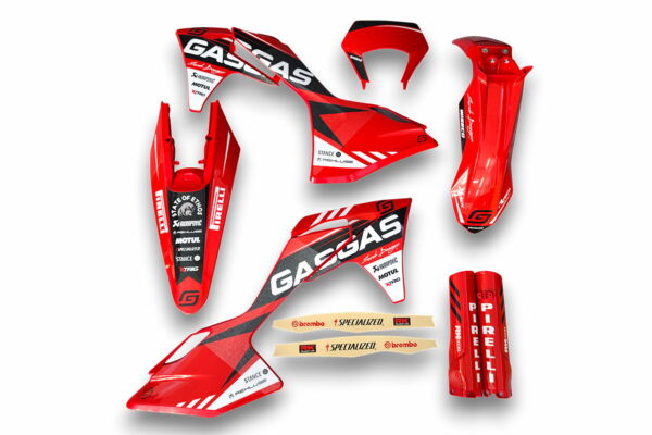 Dekor Gas Gas Auf Plastiks Beklebt Fuer Mx Und Enduro Modelle 18