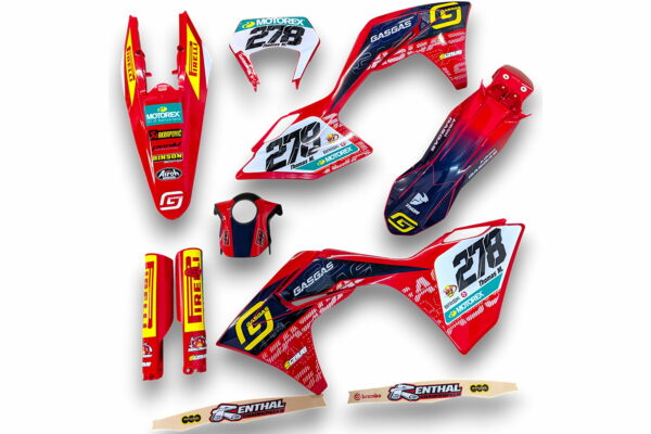 Dekor Gas Gas Auf Plastiks Beklebt Fuer Mx Und Enduro Modelle 19