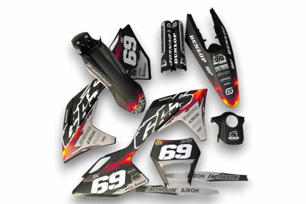 Dekor Gas Gas Auf Plastiks Beklebt Fuer Mx Und Enduro Modelle 22