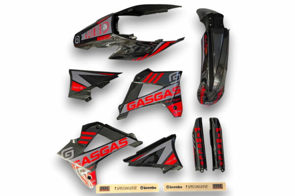 Dekor Gas Gas Auf Plastiks Beklebt Fuer Mx Und Enduro Modelle 25