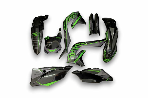 Decor Kawasaki Applied To Plastics For Mx And Enduro Models 14