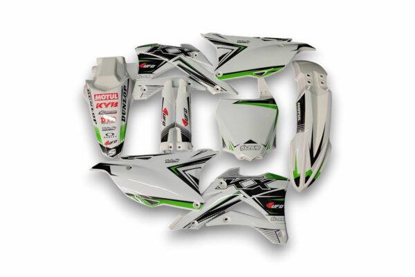 Decor Kawasaki Applied To Plastics For Mx And Enduro Models 27